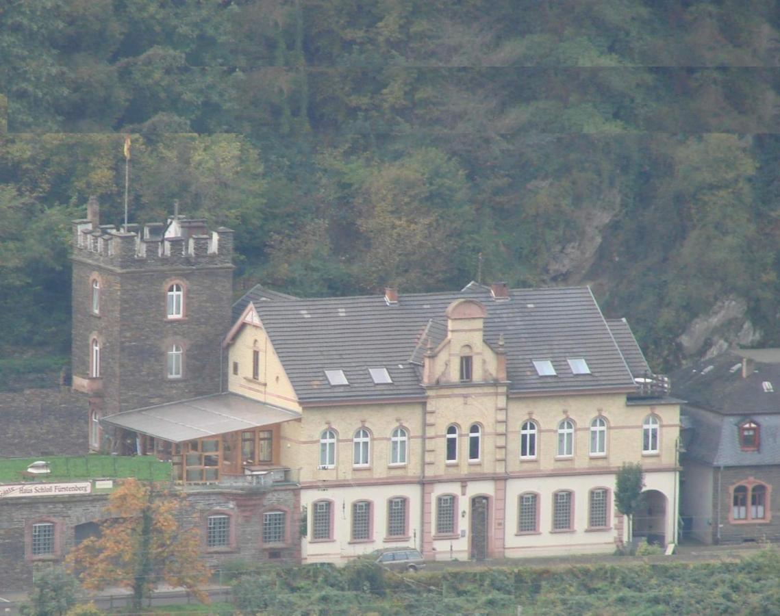 "Haus Schloss Fuerstenberg" Bacharach Bagian luar foto
