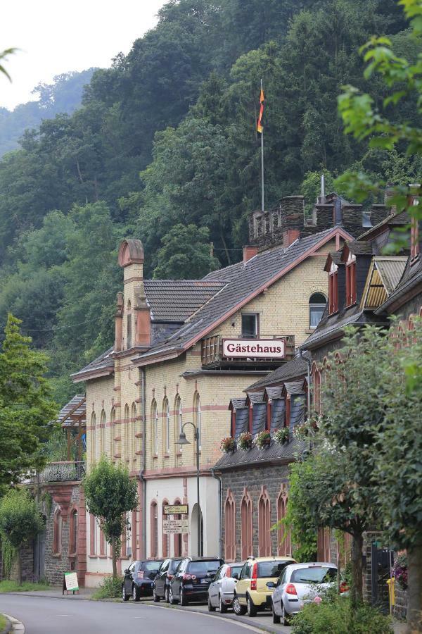 "Haus Schloss Fuerstenberg" Bacharach Bagian luar foto