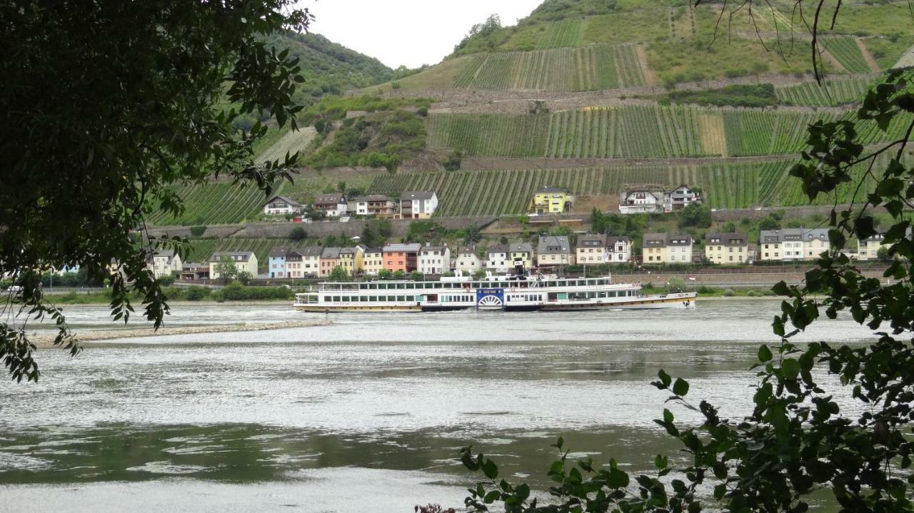 "Haus Schloss Fuerstenberg" Bacharach Bagian luar foto
